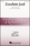 cover Exsultate Justi Two-Part choral sheet music cover